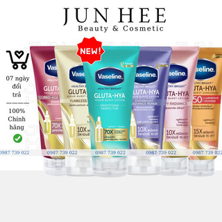 [ JUNHEE AUTH ] Dưỡng thể VASELINE Healthy Bright GLUTA HYA 10X