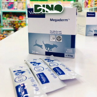 Gel Dinh Dưỡng Virbac Megaderm Dưỡng Lông Và Da Cho Chó Mèo - Gói Lẻ 4ml