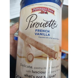 Bánh ống điếu vị Pepperidge Farm hương vani 382g nhập khẩu Indonesia