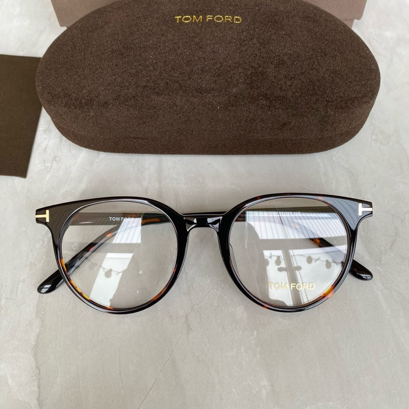(MS580X) Gọng cận T0MFORD da beo