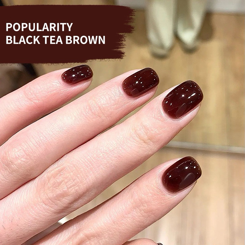 Sơn gel thạch nâu đen HP