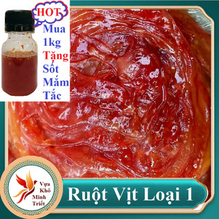 Lạp ruột vịt loại 1 - khối lượng 1000gr,250gr- vựa khô minh triết
