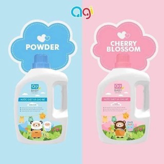 Nước giặt xả cho bé agi 2 in 1 3000ml