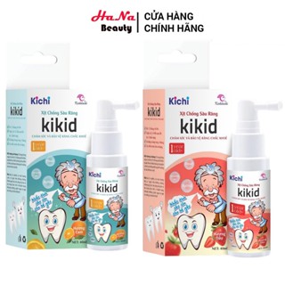 Xịt Chống Sâu Răng KIKID Cho Bé Từ 1 Tuổi, An Toàn Nuốt Được