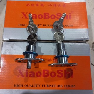 Khóa nhấn tủ gỗ, khóa nhẫn cửa lùa tủ gỗ, Khóa nhấn tủ cửa lùa 32mm