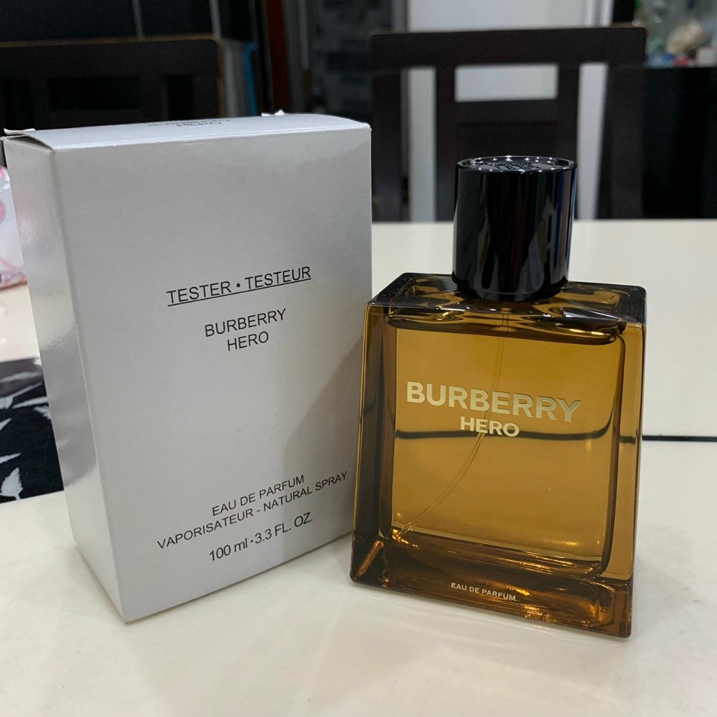 Nước Hoa Nam : Tester Burberry Hero EDP 100ml (hộp giấy như hình)