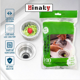 Túi Lọc Rác Bồn Rửa Chén Bát Thiết Kế Kiểu Lưới Siêu Dai Đầu Có Chun Chống Tắc Nghẽn Ống [ S1 ](T1-KHO1)