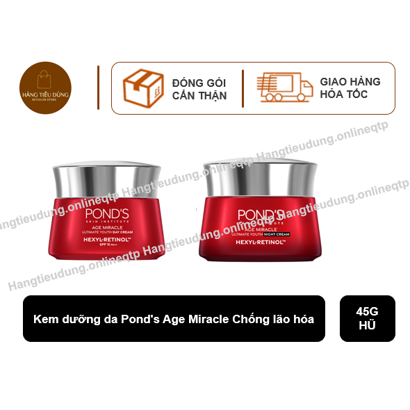 Kem dưỡng da Pond's Age Miracle Chống lão hóa Hũ 45G