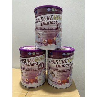 Sữa bột dành cho người tiểu đường obisure gold diabest lon 900g