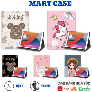 Ốp ipad Silicon Cô gái cute chất đẹp Pro 11-9.7-10.5/Air 1-2-3-4-5-6/Gen 5-6-7-8-9-10...MART CASE