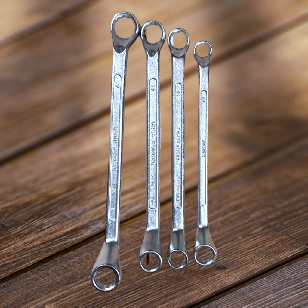 Cờ lê 2 đầu vòng, troòng 2 đầu Venus các cỡ 12-14, 13-15, 14-17, 17-19, bán lẻ từng cỡ