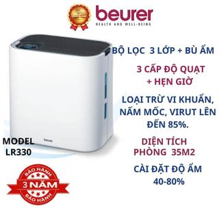 Máy lọc không khí diệt và tạo độ ẩm - Beurer LR330 - hiệu suất lọc lên đến 85%, độ ẩm 40-80%
