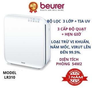 Máy lọc không khí diệt khuẩn bằng tia cực tím - Beurer LR310 - hiệu suất lọc lên đến 99.5%