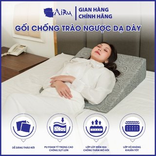 Gối chống trào ngược dạ dày người lớn AIRU - Hàng chính hãng