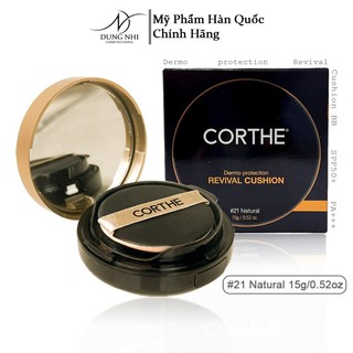 Phấn nước Corthe Dermo Protection Revival Cushion tone 21 Natural SPF50+ PA+++