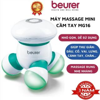 Máy massage mini cầm tay Beurer MG16, nhỏ và tiện dụng. Dễ dàng sử dụng tại nhà và cơ quan