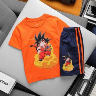 Bộ tay ngắn bé trai thun cotton vnxk