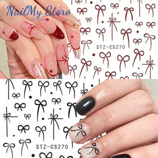 Sticker dán móng, sticker nail, miếng dán móng tay 3D nail sticker