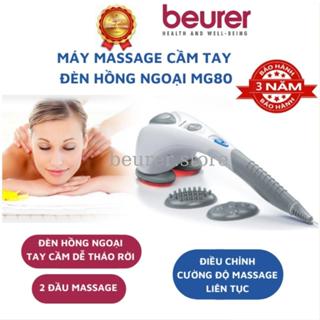 Máy massage cầm tay đèn hồng ngoại Beurer MG80, công nghệ tiên tiến với hai đầu rung song song