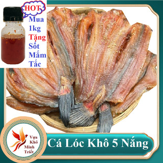 1kg khô cá lóc tiêu sọ 5 nắng loại ngon-vựa khô minh triết
