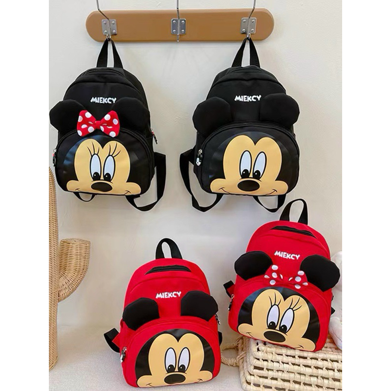 Ba Lô Cho Bé Mầm Non & Mẫu Giáo 2-6 Tuổi Mẫu Mickey 2 Màu(HD96)