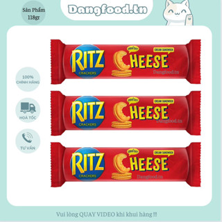 Bánh Quy RITZ Phomai 118gr - Crackers Kẹp Kem Phomai