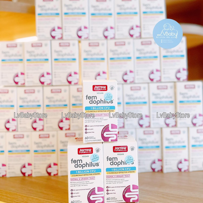 Fem-dophilus Jarrow - Men Ph u Kh o a