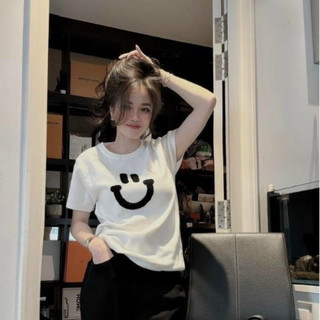 Áo phông mặt cười hàng Tàu chất form đẹp về đủ màu