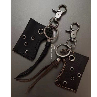 Móc chìa khoá đựng bật lửa da bò thật lighter holster keychain Brokeboiz
