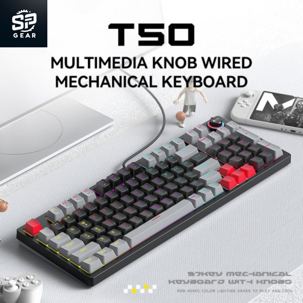 Bàn phím cơ T-WOLF T50 | BigBuy360 - bigbuy360.vn