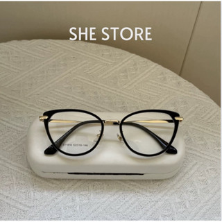 Kính Mắt Mèo Phối Gọng Kim Loại Cao Cấp Form Vừa Cứng Cáp - S11916 - [ Hàng Loại 1]