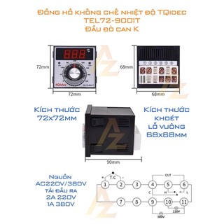 Đồng hồ nhiệt độ TEL72-9001