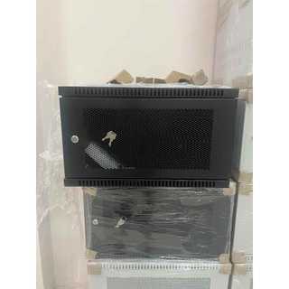 Tủ mạng treo tường 6u_d400 màu đen