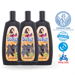 Dầu Gội Đầu Bồ Kết Thorakao 750ml sạch gàu, mượt tóc, đen óng ả - Thorakao Store.