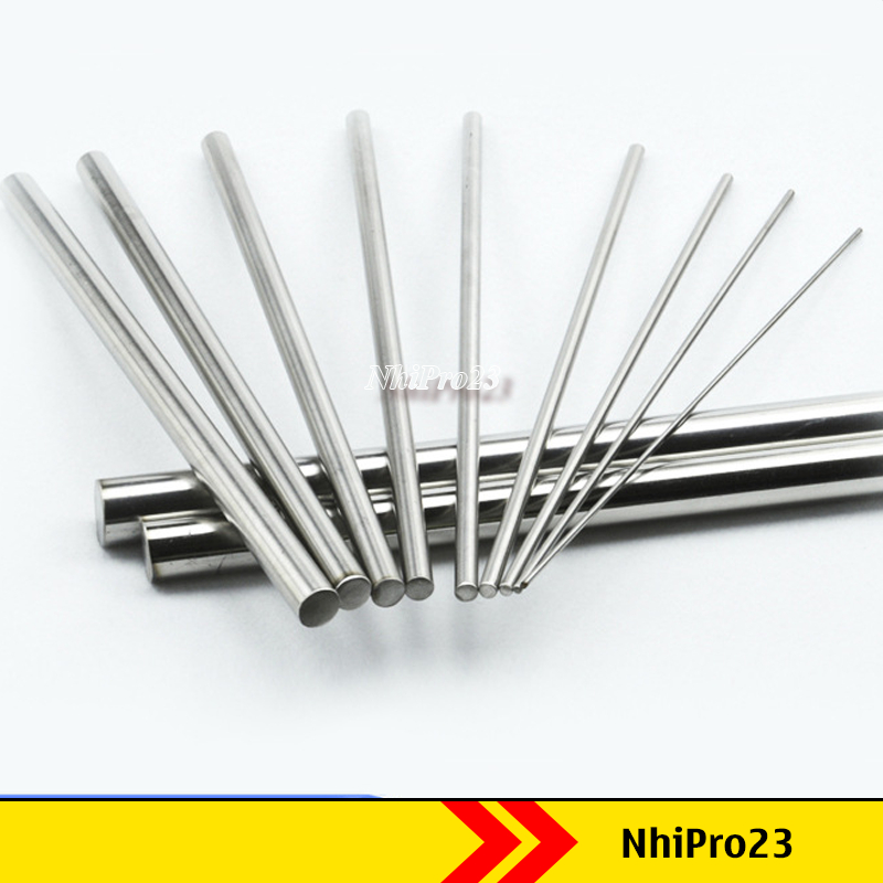 Trục sắt 2mm 3mm 5mm 6mm 8mm dài 10cm 15cm 20cm tùy chọn