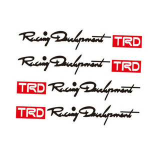 Bộ 4 tem trd dán ô tô , xe máy trang trí