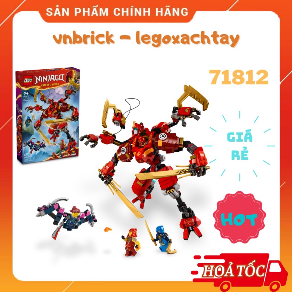 LEGO Ninjago 71812 Ninja Climber Mech Của Kai