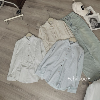 ÁO SƠ MI KẺ XẾP LY BASIC