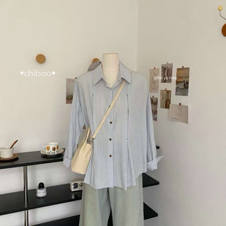 ÁO SƠ MI KẺ XẾP LY BASIC