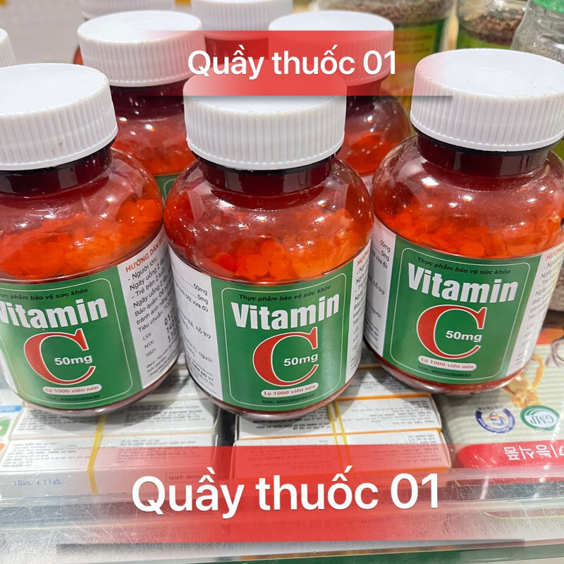 Vitamin C lọ 1000 viên