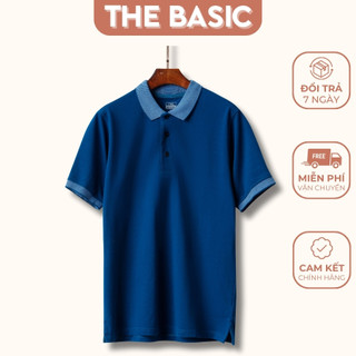 Áo Thun POLO Nam THE BASIC áo thun cổ bẻ chất cotton co giãn , thấm hút mồ hôi - BBCV022