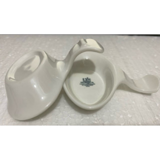 HCM-Gác muỗng đũa đuôi cá sứ Trắng Ngà-Gốm sứ Minh Long