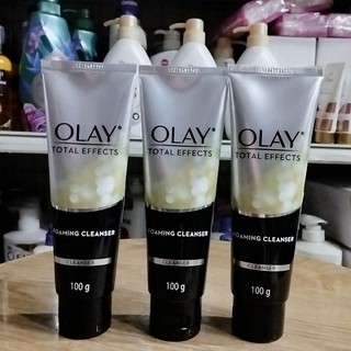 Sữa rửa mặt tạo bọt Olay Total Effects 100g ngăn ngừa mụn.