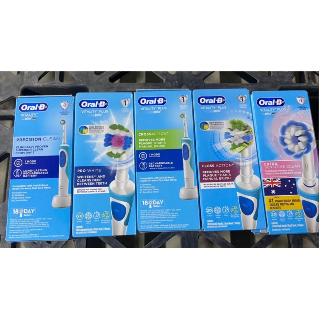 Mã COSBAUH3 giảm 8% đơn 300K Bàn chải điện Oral-B Vitality Plus hàng Úc