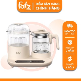 Máy đa năng điện tử Fatz Baby Multimax 11 Tiệt trùng Sấy khô Hâm sữa Hấp Hầm cháo chậm Đun Hâm nước FB9502KB