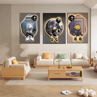 Bộ 3 Tranh Gấu Bearbrick/ Kaws Tráng Gương/ Tranh Treo Tường Phòng Khách/ Decor Phòng Game/ Shop Quần Áo/ Quà Tặng