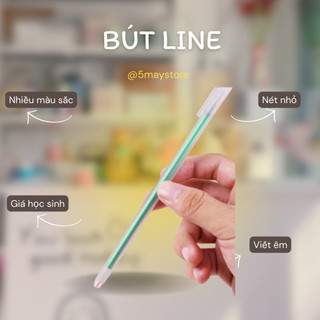 Bút line đi nét ngòi 0.5mm bản dupe bút Muji giá rẻ cho học sinh