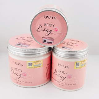 Kem body Bông tặng muối tắm sữa bò da trắng sáng sau 7 ngày 3 size