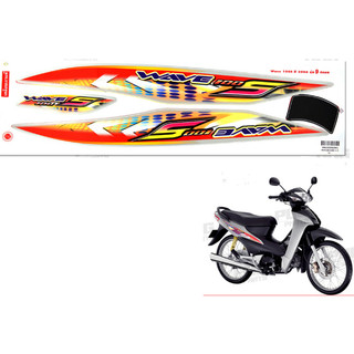 Tem Wave 100S Thái (Wave Lớn ) Wave Alpha 100 2005-2008 (Made In ThaiLand )
