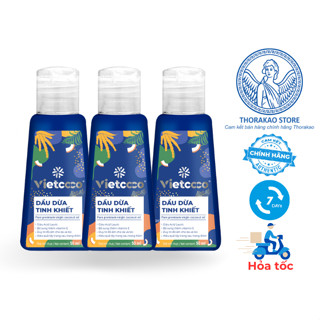 Dầu Dừa Vietcoco 50ml Tinh Khiết Giúp Dưỡng Da, Dưỡng Ẩm, Mượt Tóc, Dài Mi, Da Giảm Rạn Nứt - Thorakao Store.